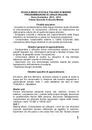 SCUOLA MEDIA STATALE ITALIANA DI MADRID ...