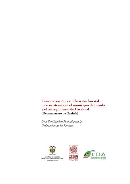 Caracterización y tipificación forestal de ecosistemas en ... - Corpoica
