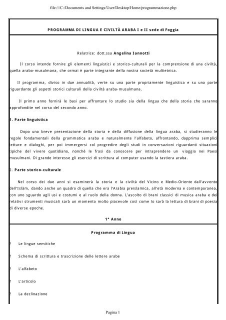 programma di dieta dell alfabeto