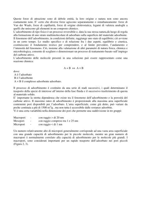 carbone attivo: aspetti e problematiche della riattivazione - Watergas