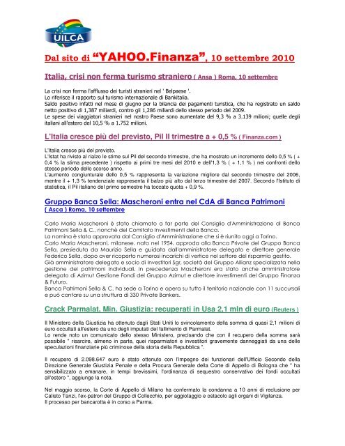 YAHOO.Finanza”,