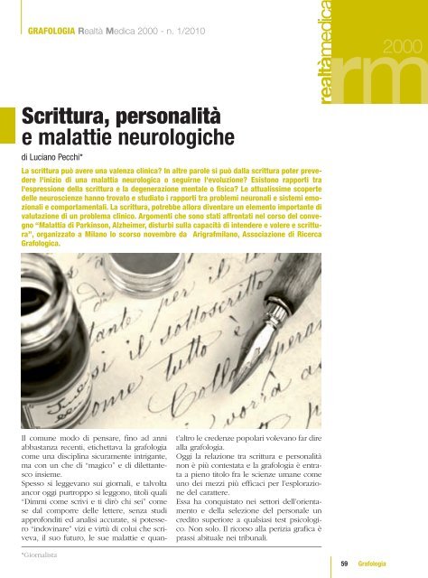 RIVOLUZIONE RIVOLUZIONE - Istituto Neurotraumatologico Italiano