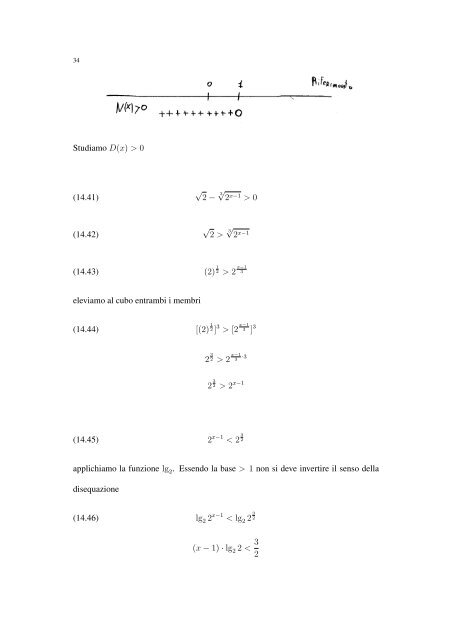 Disequazioni Esponenziali e Logaritmiche - Francesco Zumbo