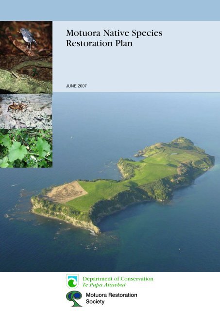 Motuora Native Species Restoration Plan - Motuora Restoration ...