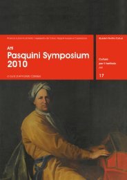 Pasquini Symposium - Patrizio Barbieri