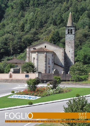 FOGLIO - Comune di Condino