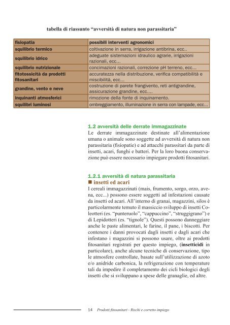 PRODOTTI FITOSANITARI Rischi e corretto ... - Regione Toscana