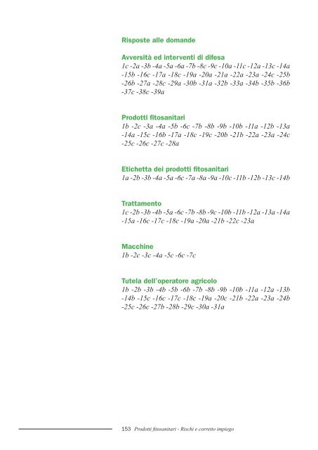PRODOTTI FITOSANITARI Rischi e corretto ... - Regione Toscana