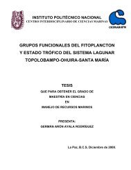 grupos funcionales del fitoplancton y estado trófico del sistema ...