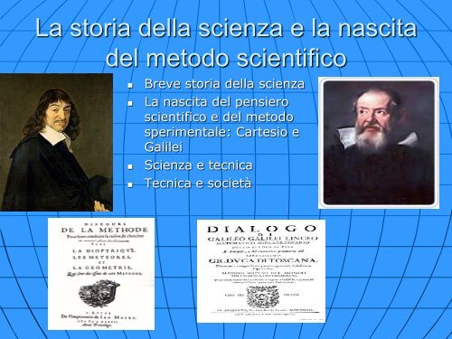 La storia della scienza e la nascita del metodo scientifico – Prof Storti