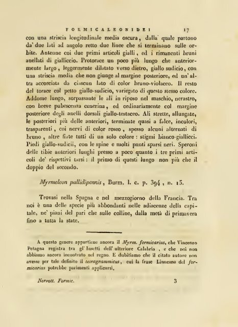 Fauna del regno di Napoli, ossia, enumerazione di tutti gli animali ...