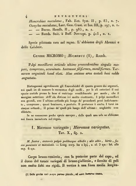 Fauna del regno di Napoli, ossia, enumerazione di tutti gli animali ...