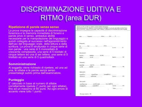 Strumenti per l'identificazione preventiva e la rilevazione delle ...