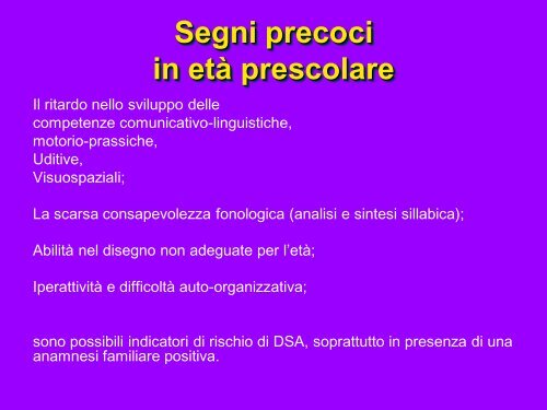 Strumenti per l'identificazione preventiva e la rilevazione delle ...