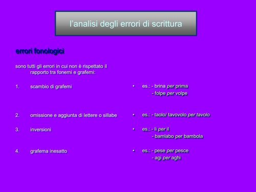 Strumenti per l'identificazione preventiva e la rilevazione delle ...