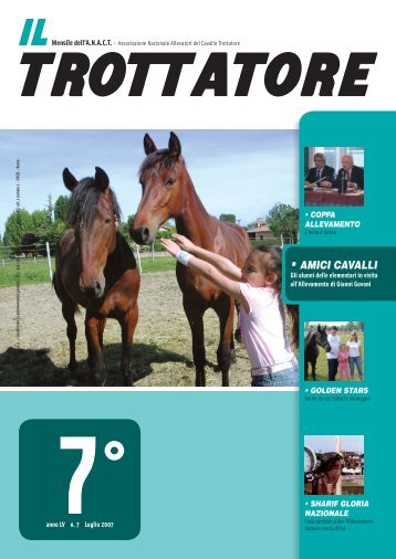 Luglio 2007 - Associazione Nazionale Allevatori del Cavallo Trottatore