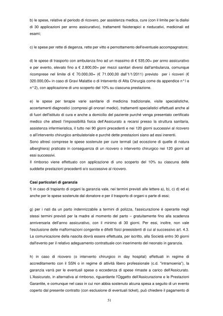 1 ITALIANA ASSICURAZIONI CONTRATTO INTEGRATIVO ...