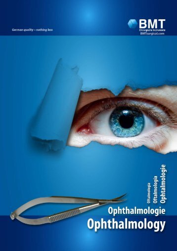 Ophthalmology - BMT Surgical Instruments