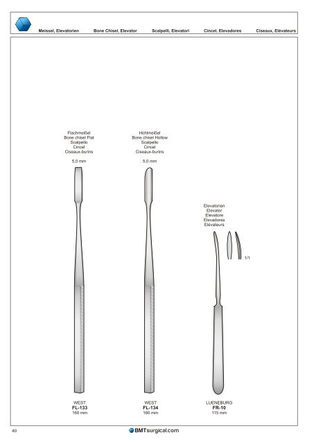 Ophthalmology - BMT Surgical Instruments