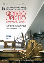 mostra Giorgio Eupilio - Comune di Cantù