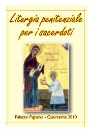 Liturgia penitenziale per i sacerdoti - Diocesi di Crema