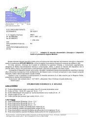 carta intestata CANNIZZARO - Ospedale Civico di Palermo