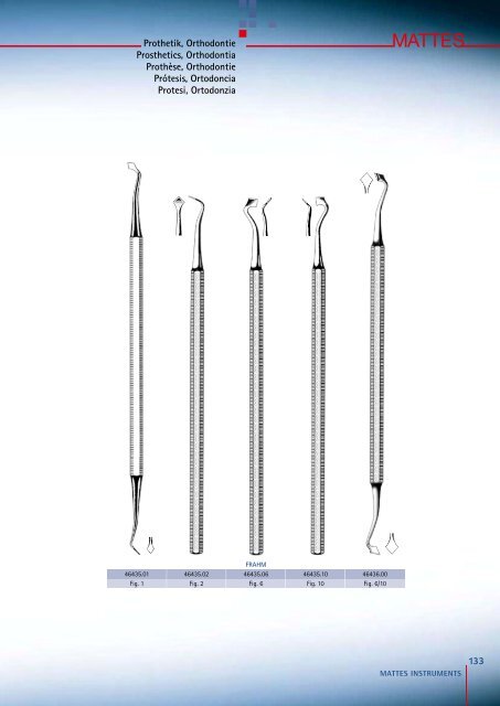 Dental Instrumente Dental Instruments Instrumentos ... - Visiomed