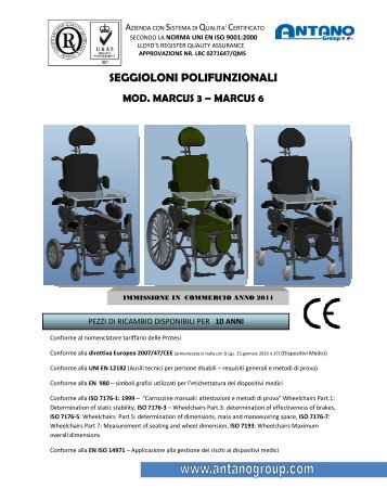 seggioloni polifunzionali mod. marcus 3