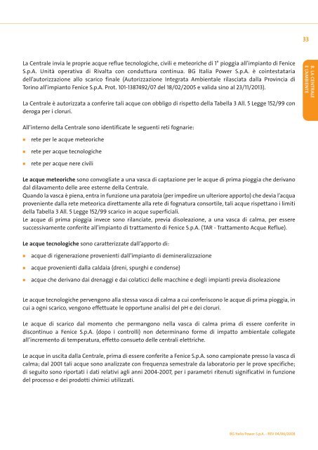 Download Dichiarazione Ambientale PDF - BG Group