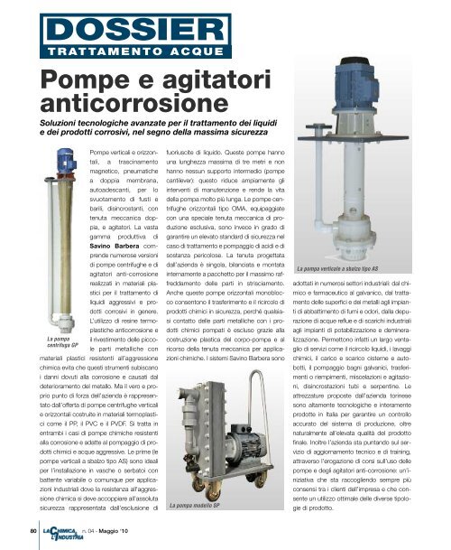 tecnologie per il trattamento delle acque - Promedianet.It