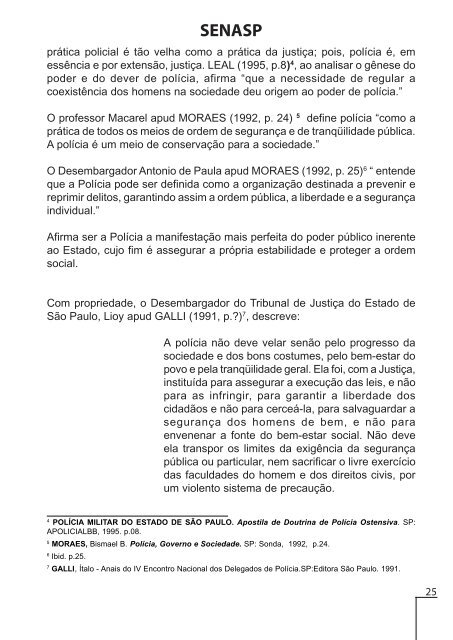 senasp - Secretaria de Segurança Pública