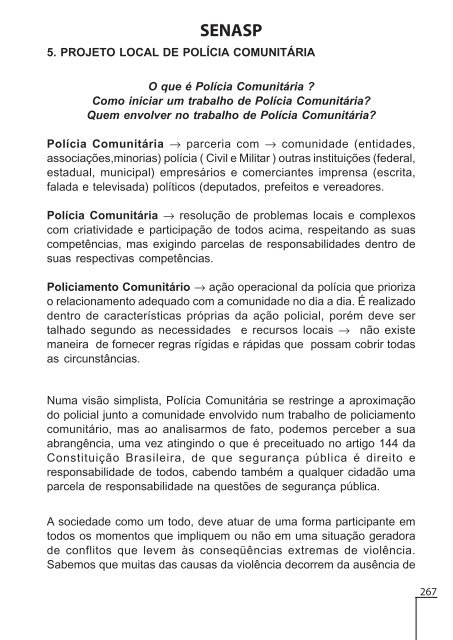 senasp - Secretaria de Segurança Pública