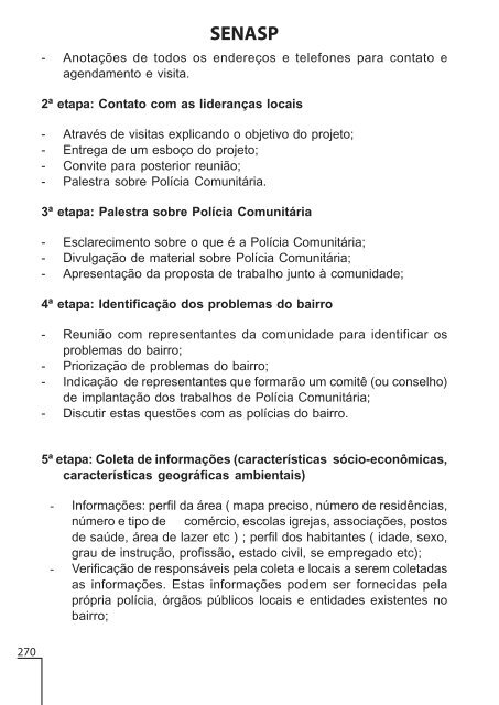 senasp - Secretaria de Segurança Pública