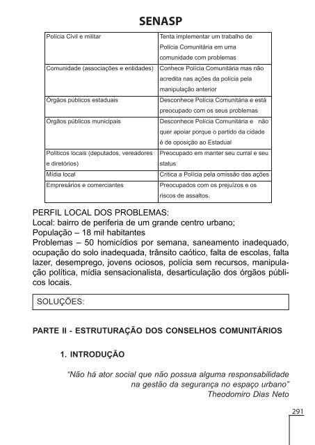 senasp - Secretaria de Segurança Pública