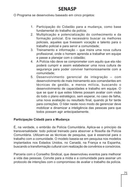 senasp - Secretaria de Segurança Pública