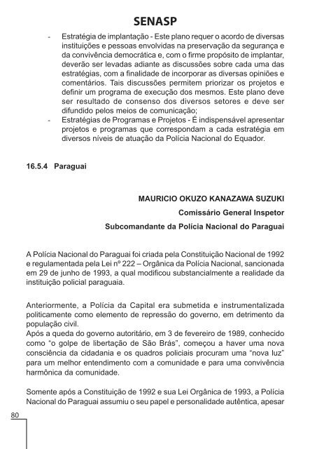 senasp - Secretaria de Segurança Pública