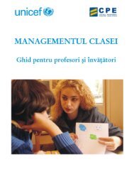 Ghid managementul clasei - Unicef