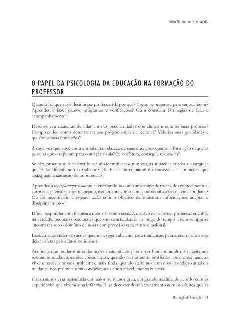 Livro IV – Curso Normal - Conexão Professor