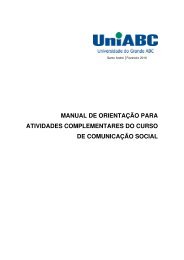 Hab. Publicidade e Propaganda - UniABC