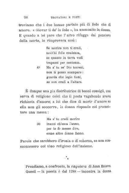 Trovatori e poeti, studi di lirica antica. Dolce stil nuovo - L'ultimo ...