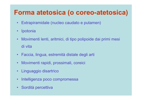 LE PARALISI CEREBRALI INFANTILI