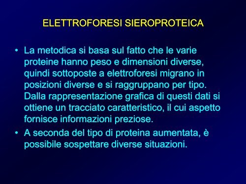 Gammopatie Monoclonali - Facolta' di Medicina e Chirurgia - Chieti