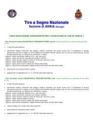 Tiro a Segno Nazionale Sezione di ADRIA (Rovigo)