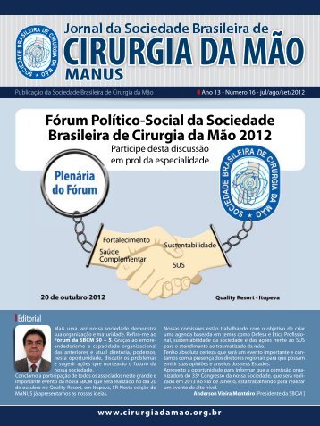 Fórum Político-Social da Sociedade Brasileira de Cirurgia da Mão ...