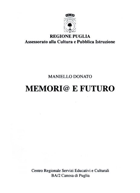 Memori@ e futuro