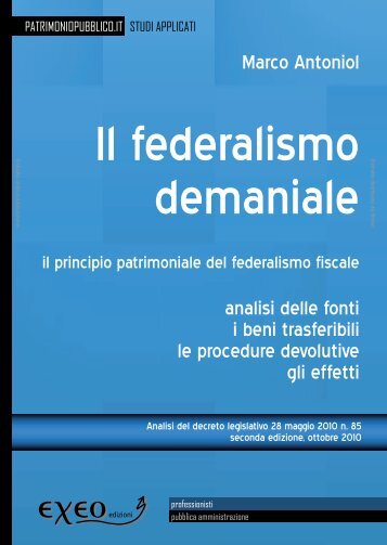 Il federalismo demaniale