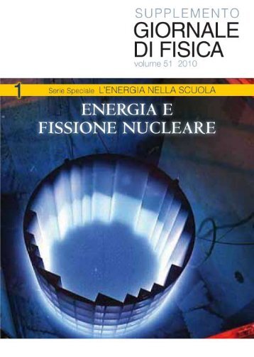 Energia e fissione nucleare - Ufficio Scolastico Regionale per l ...