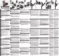 Off-Road Rear Derailleur User Manual - SJS Cycles