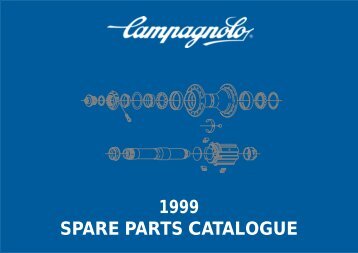 1999 SPARE PARTS CATALOGUE - Campagnolo sirer