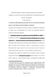 Pagina 1 di 25 Alienazione Parentale: sindrome, disturbo ... - Aiaf